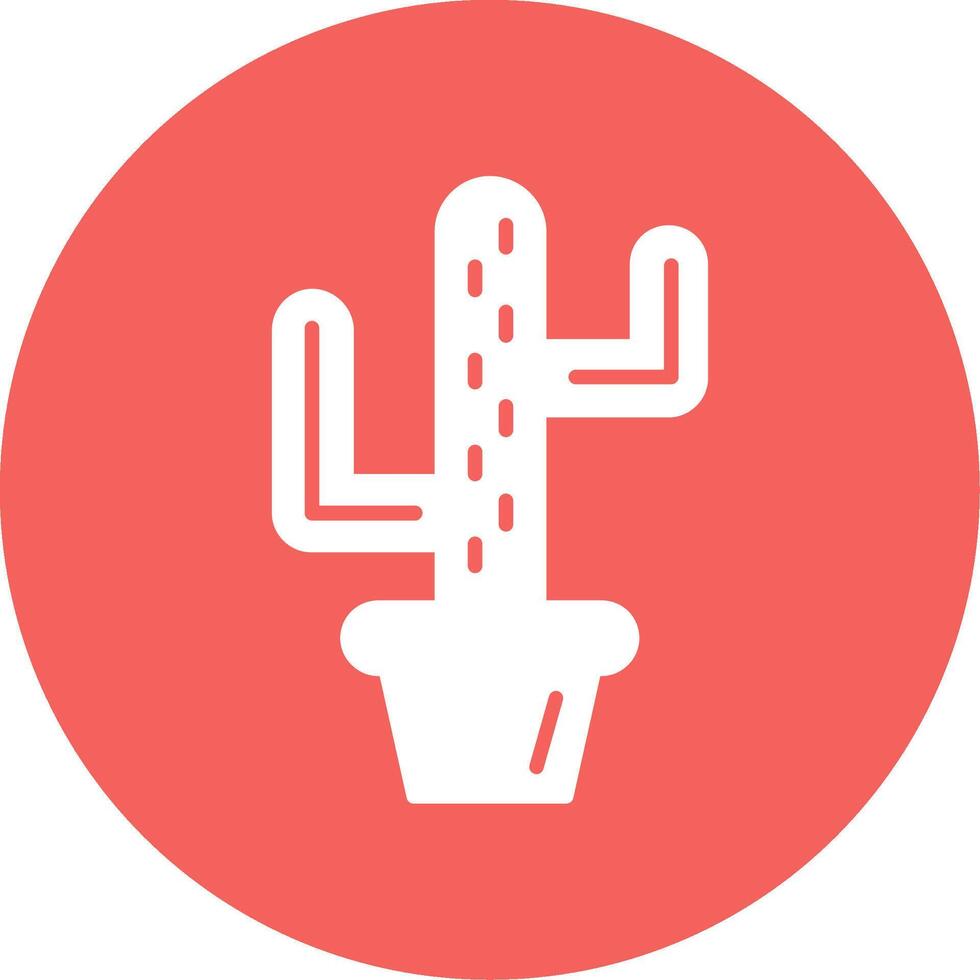 icono de vector de cactus