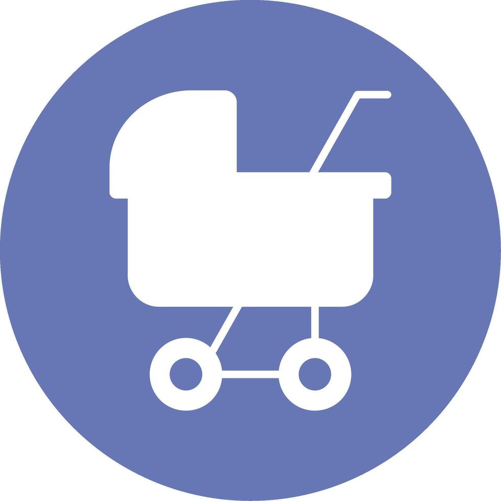 Stroller Vector Icon