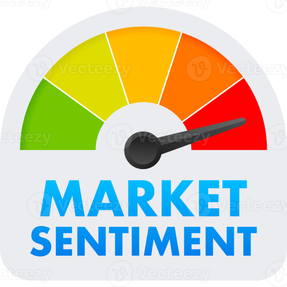 Market sentiment, fear and greed index. Market sentiment. Business concept. png