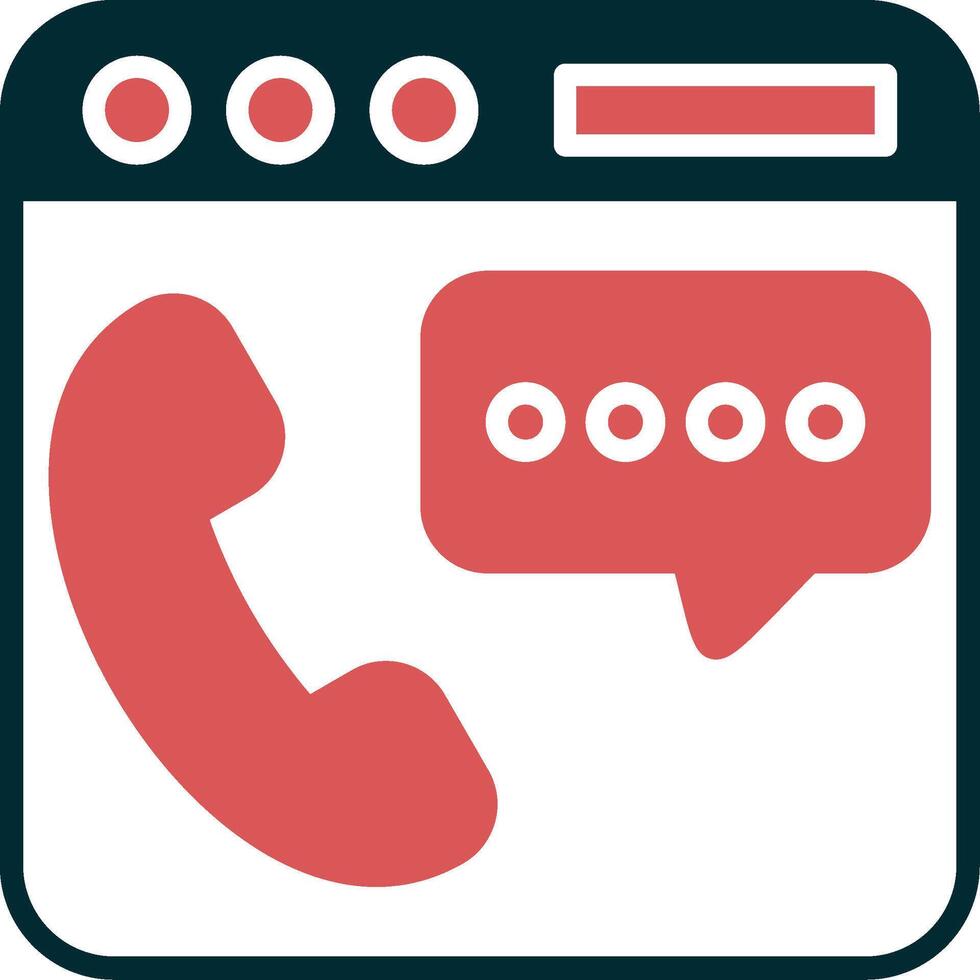 Phone Chat Vector Icon