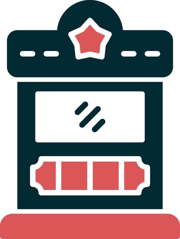 Ticket Box Vector Icon