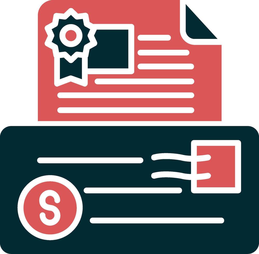 Letter Of Guarantee Vector Icon