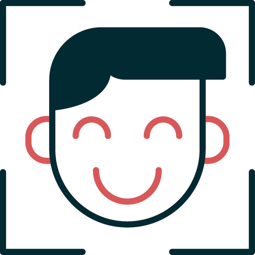 Face Scan Vector Icon