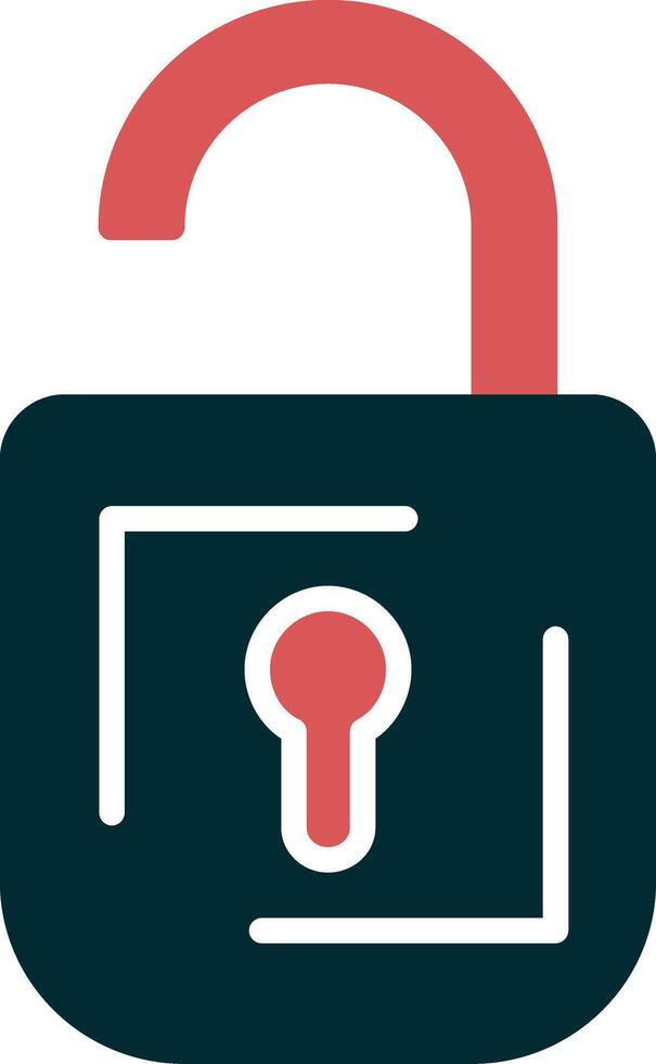 Open Padlock Vector Icon