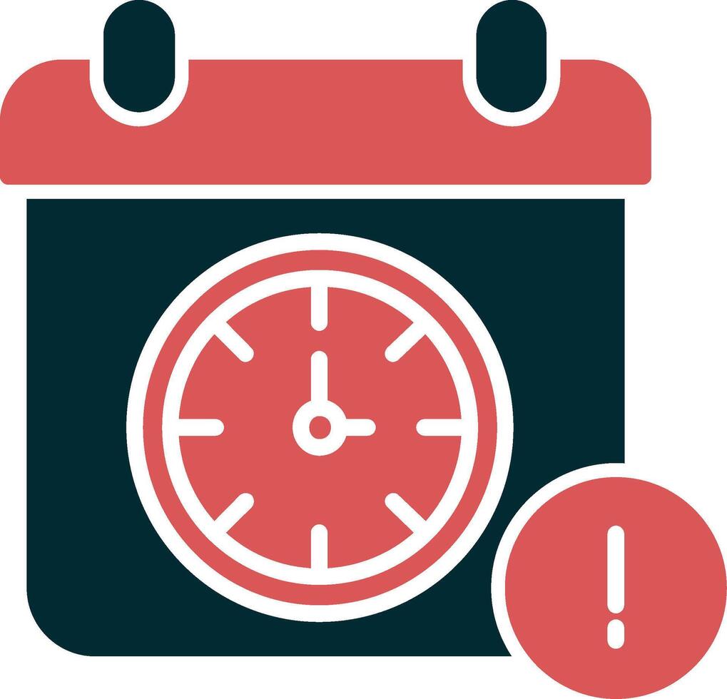 Deadline Vector Icon