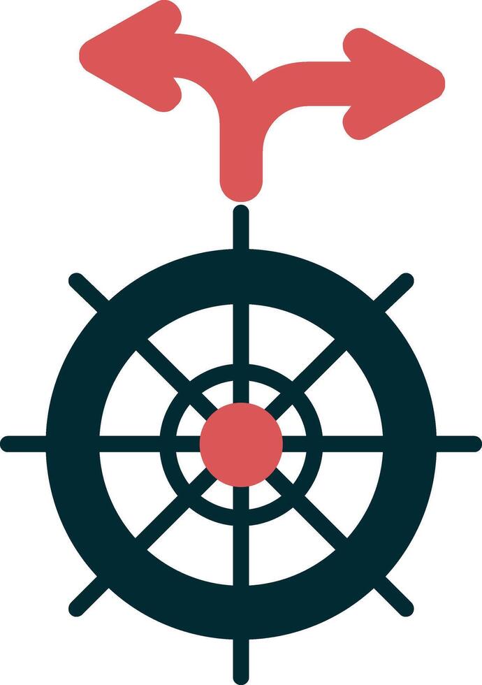 icono de vector de barco