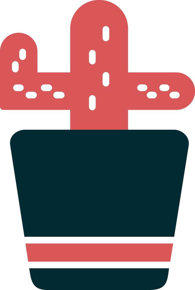 icono de vector de cactus