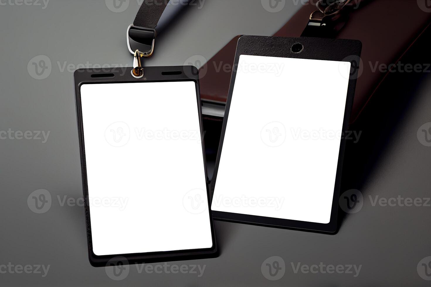 Office Badge Mockup photo