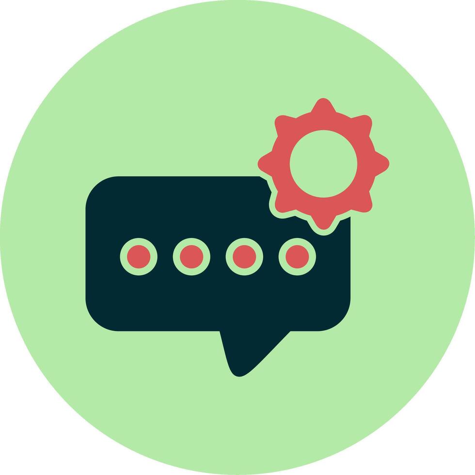 Support Chat Vector Icon