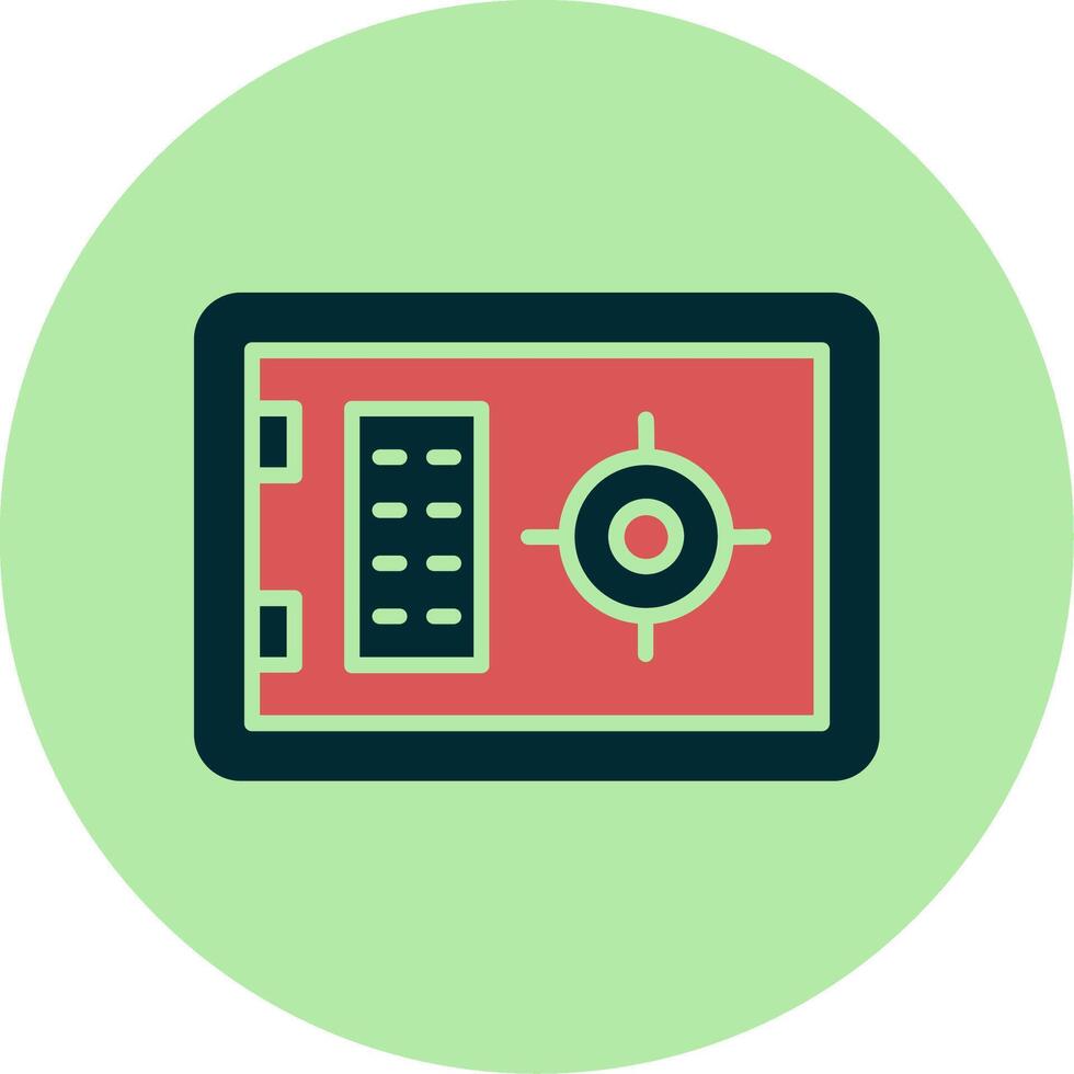 Safe Box Vector Icon