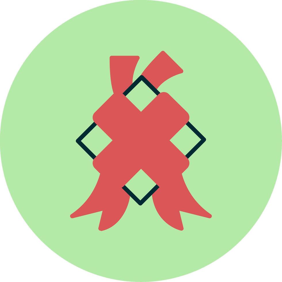 Ketupat Vector Icon