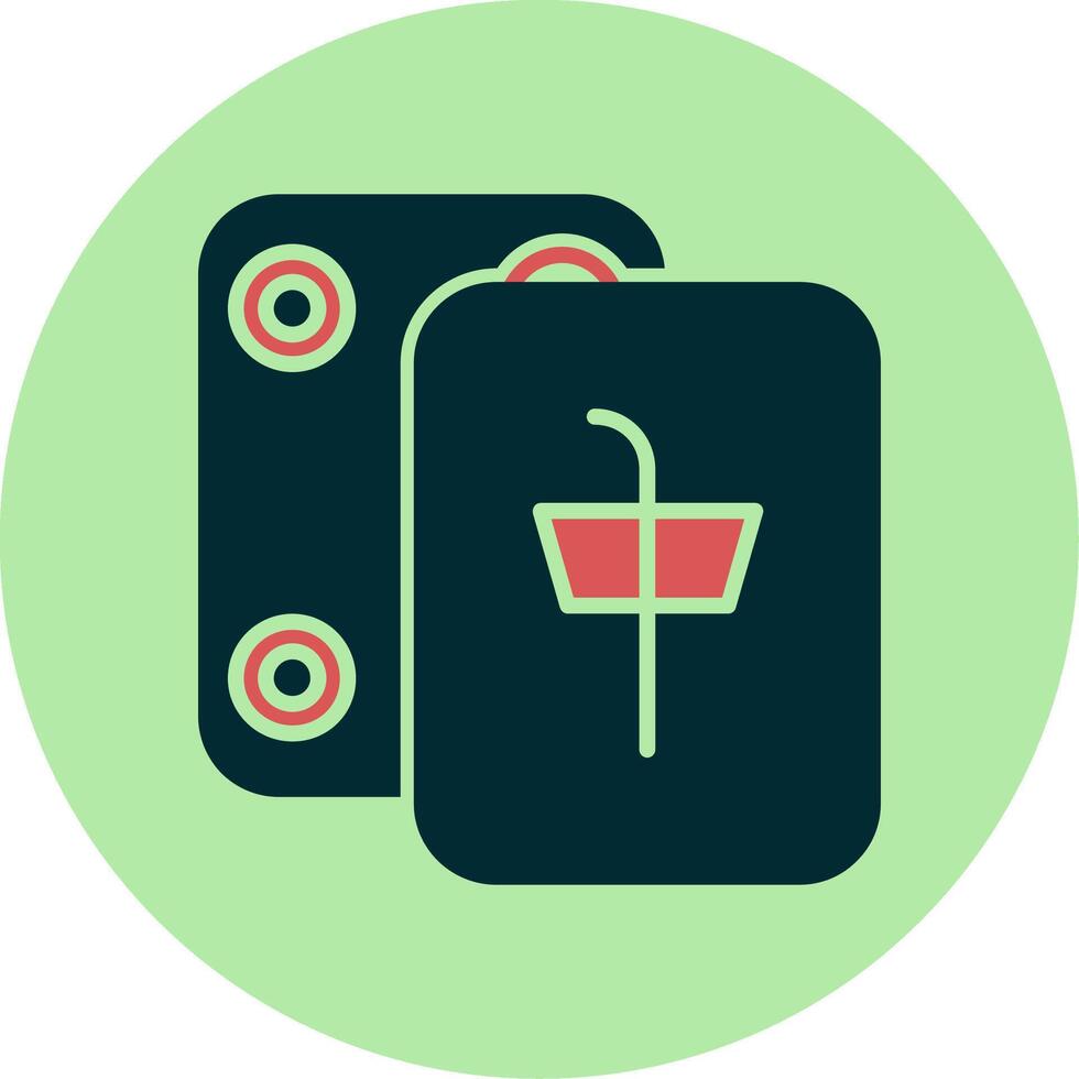 Mahjong Vector Icon