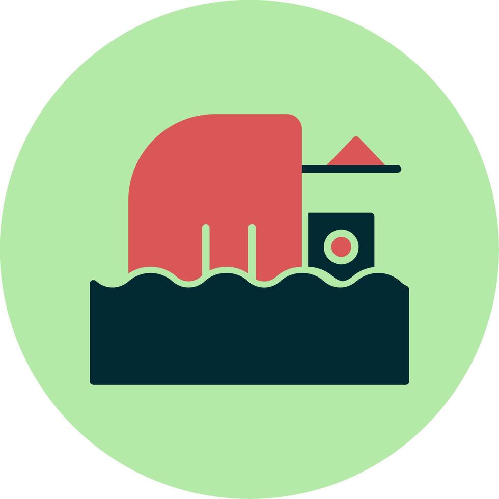 Shipwreck Vector Icon