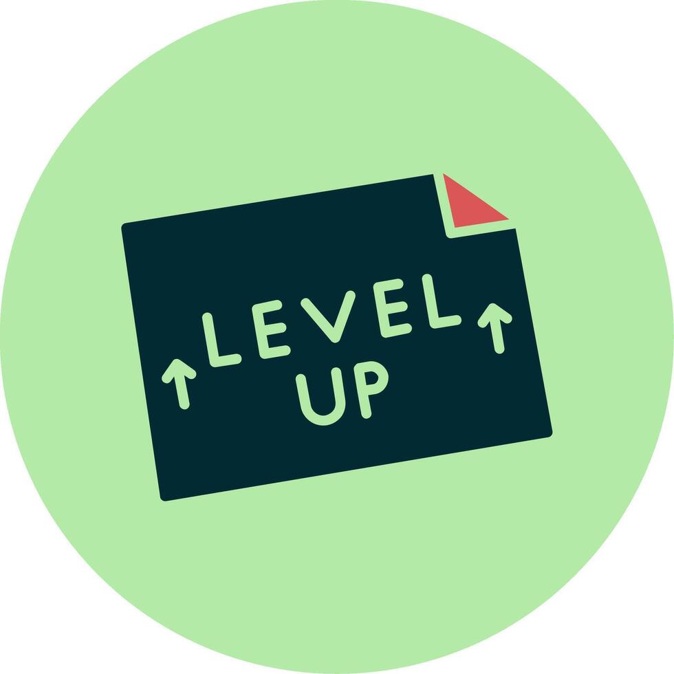 Level Up Vector Icon