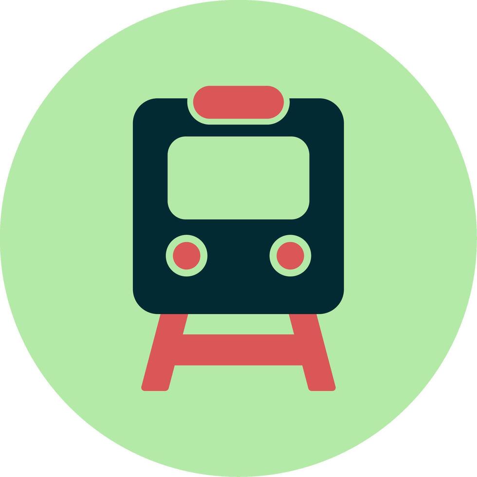 icono de vector de tren