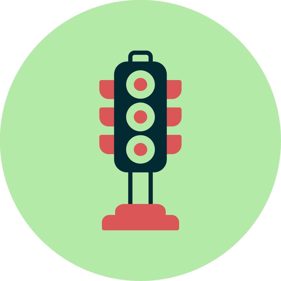 Traffic Light Vector Icon
