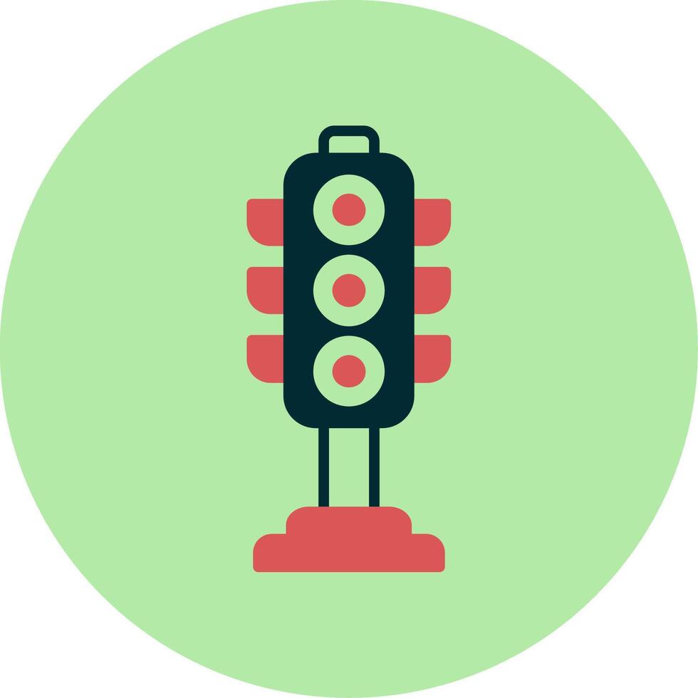 Traffic Light Vector Icon