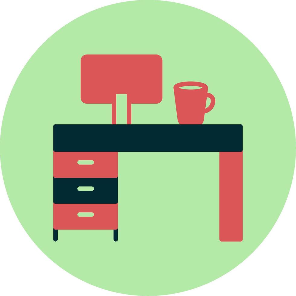 Desk Vector Icon