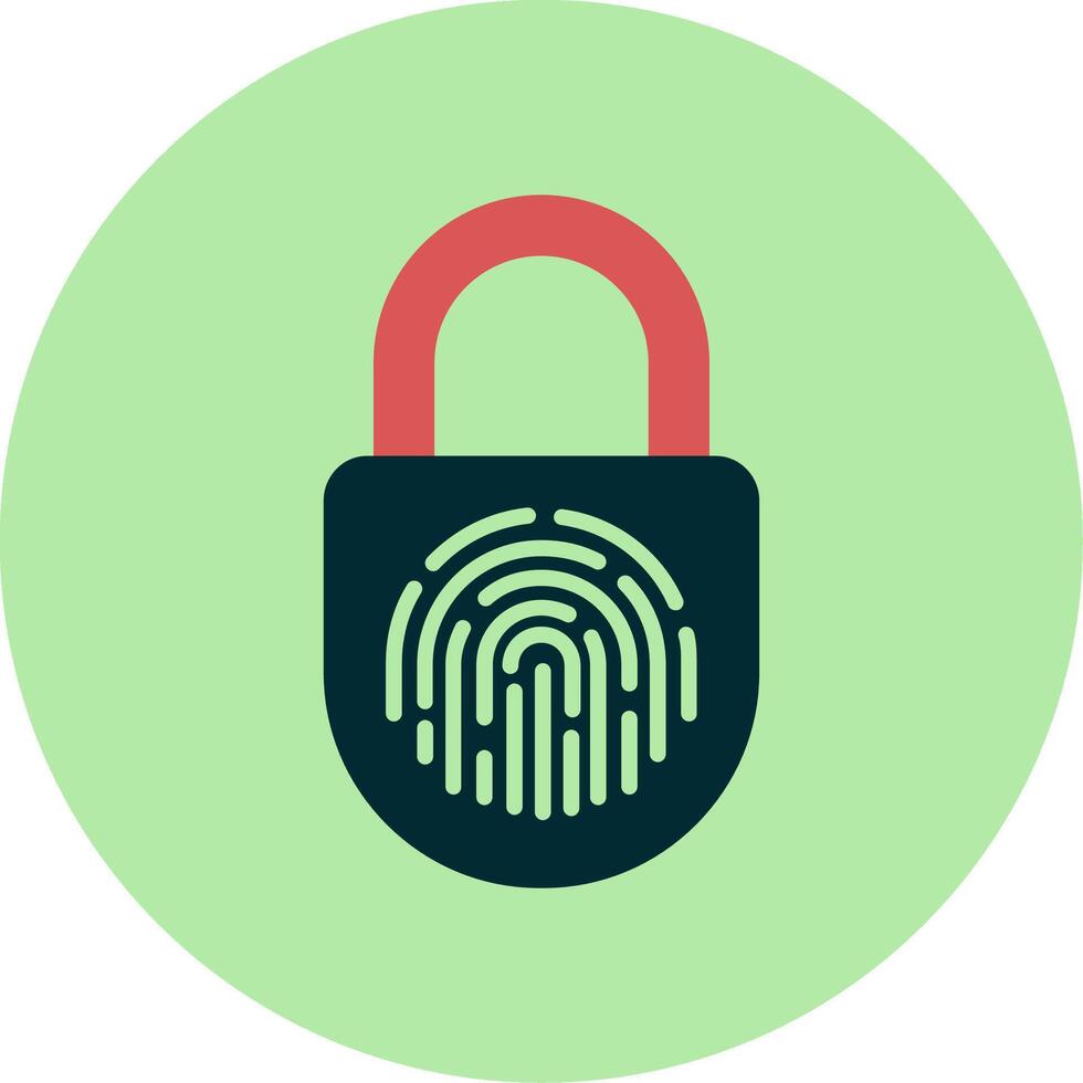 Fingerprint Vector Icon