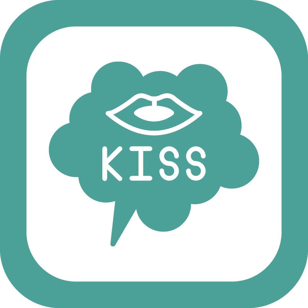 Kiss Vector Icon