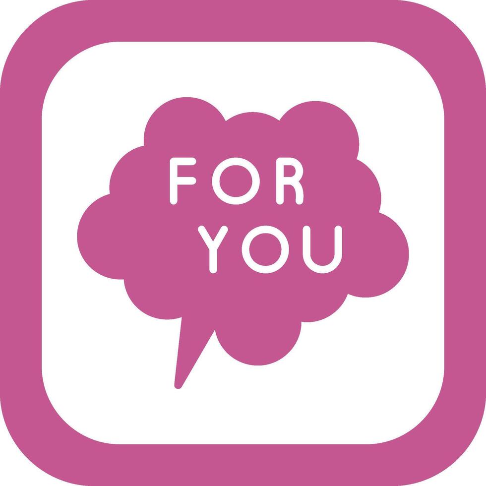 For You Vector Icon