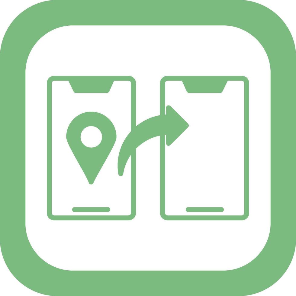 Share Location Vector Icon