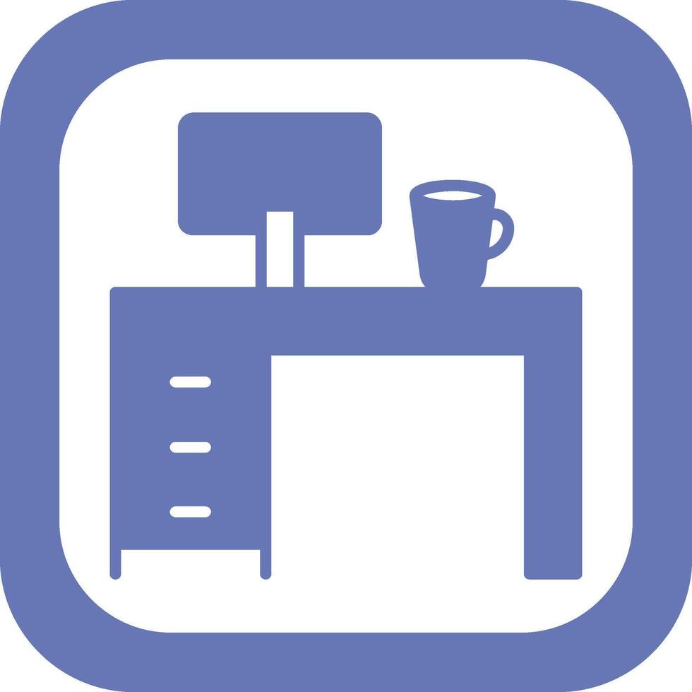 Desk Vector Icon