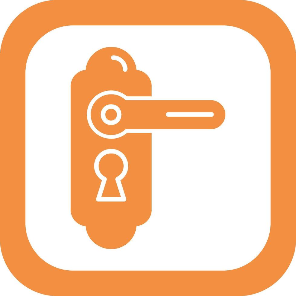 Door lock Vector Icon