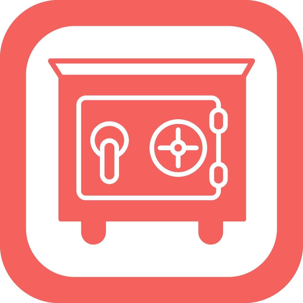 Safe Box Vector Icon