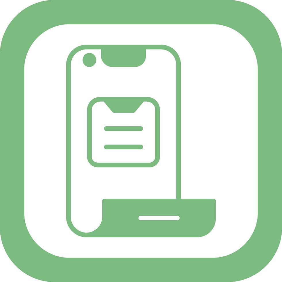 Folding Phone Vector Icon