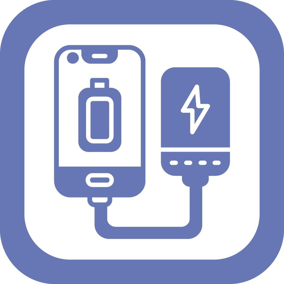 Portable Battery Vector Icon