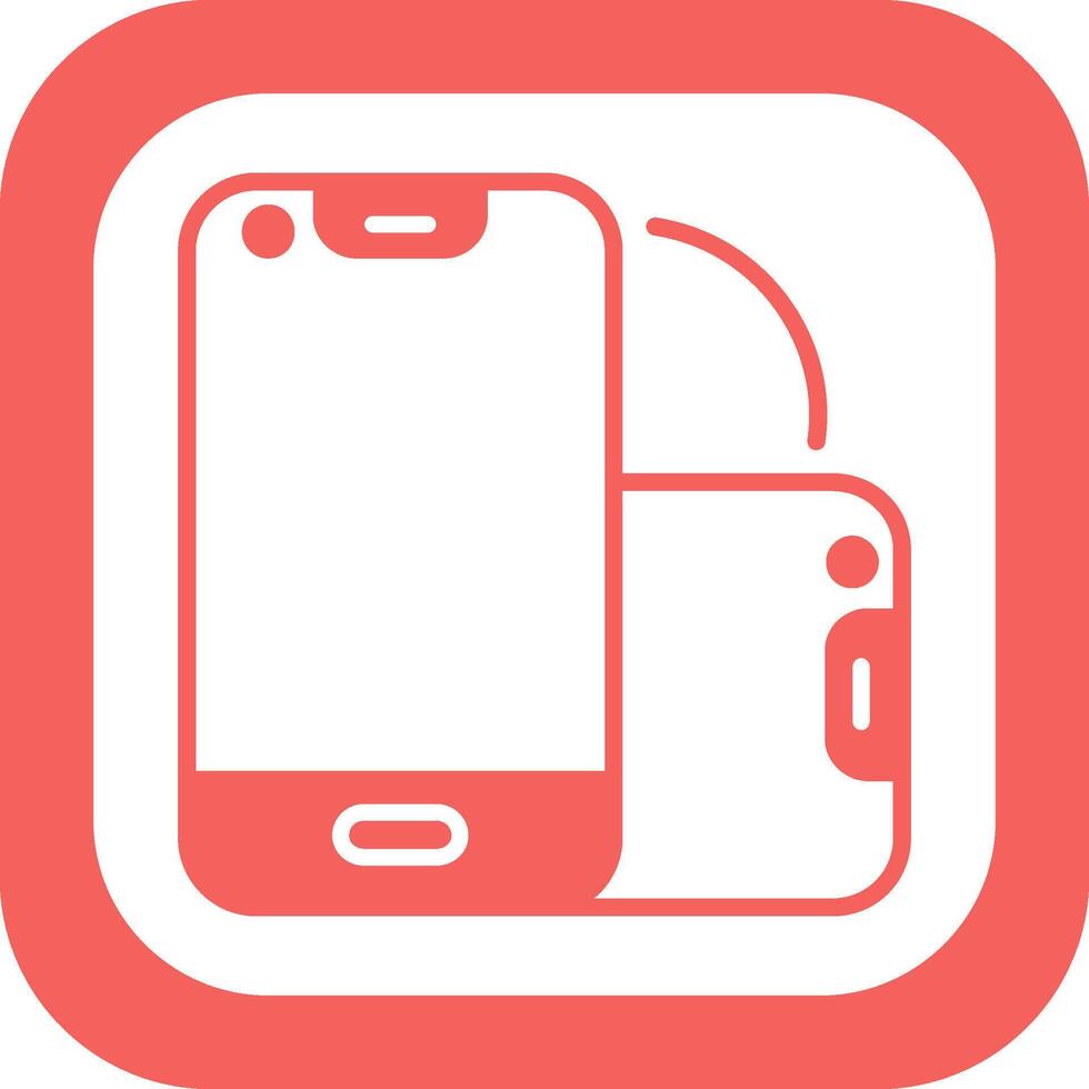 Foldable Smartphone Vector Icon
