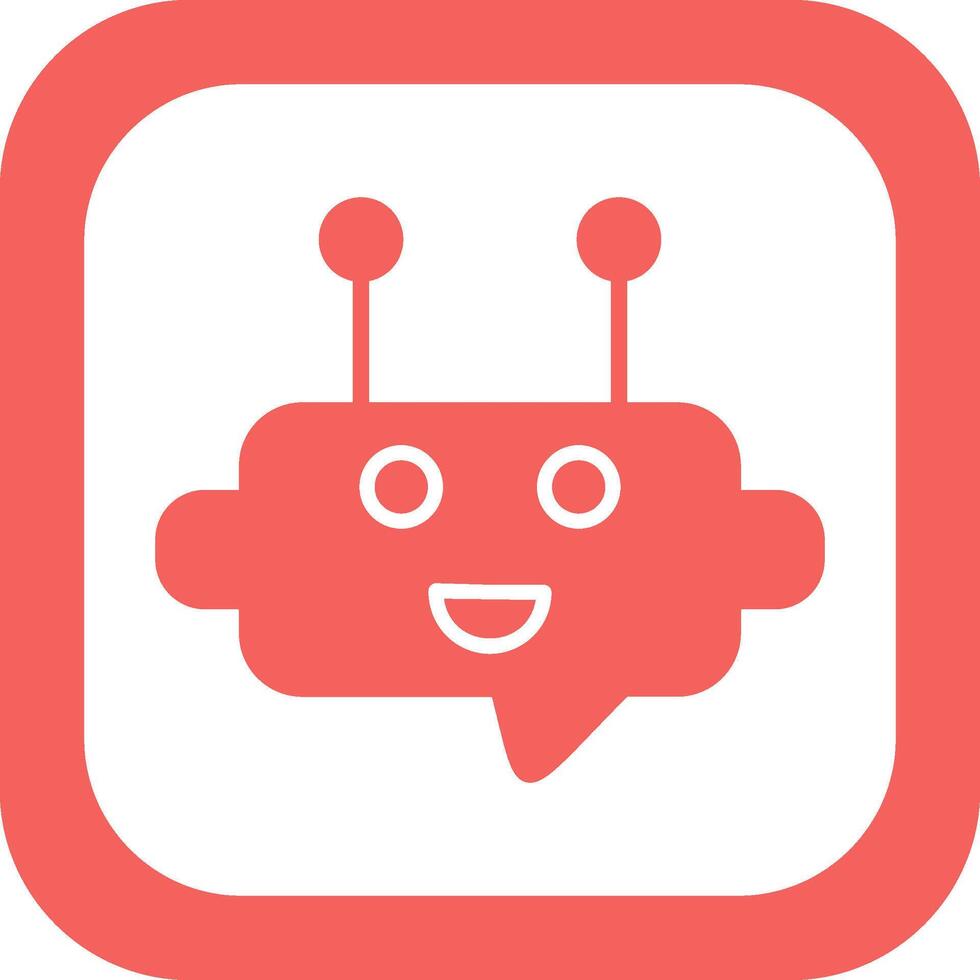 Robot Chat Vector Icon