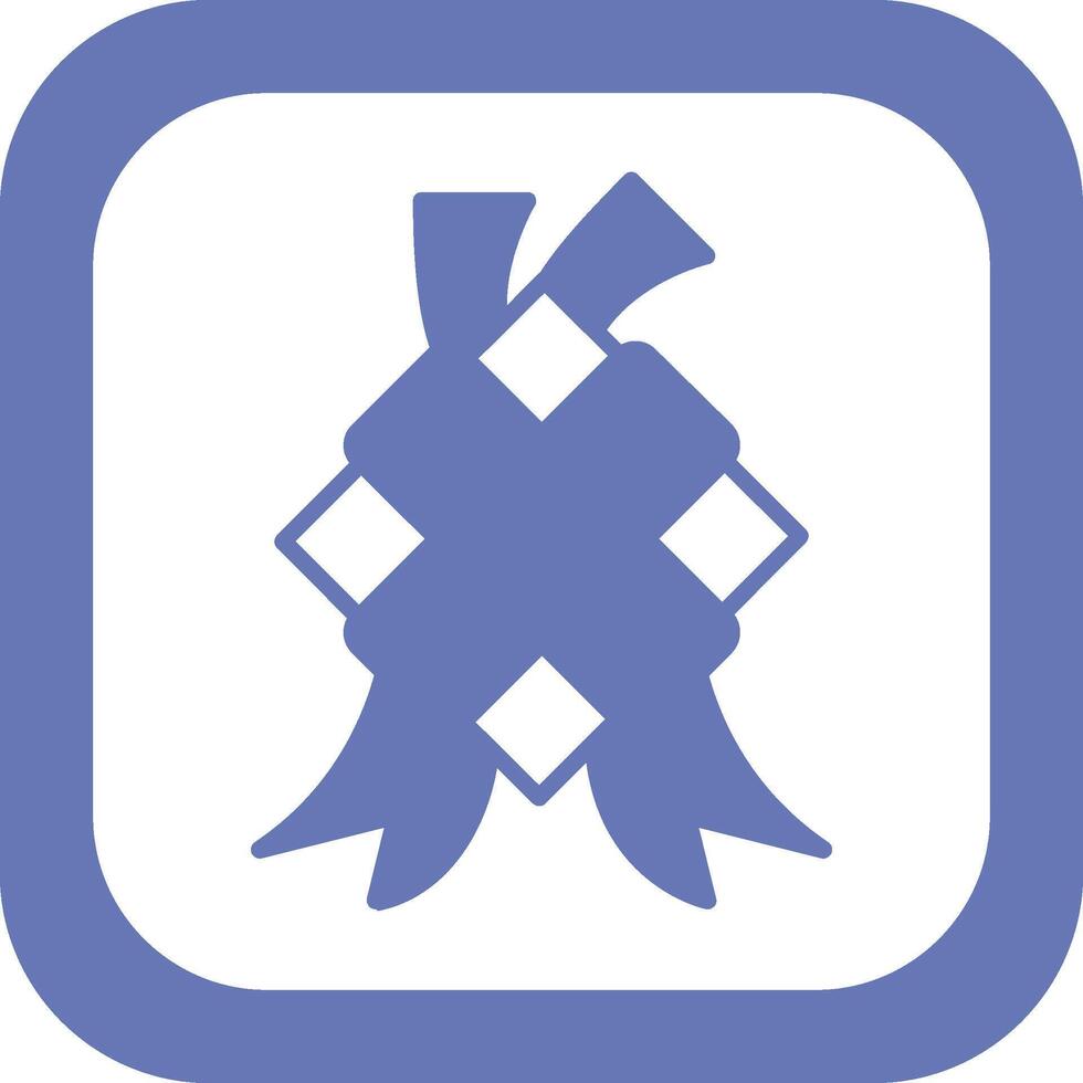 icono de vector de ketupat