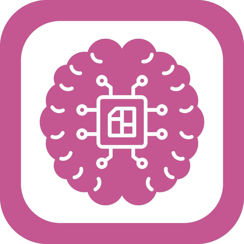 Artificial Intelligence Vector Icon