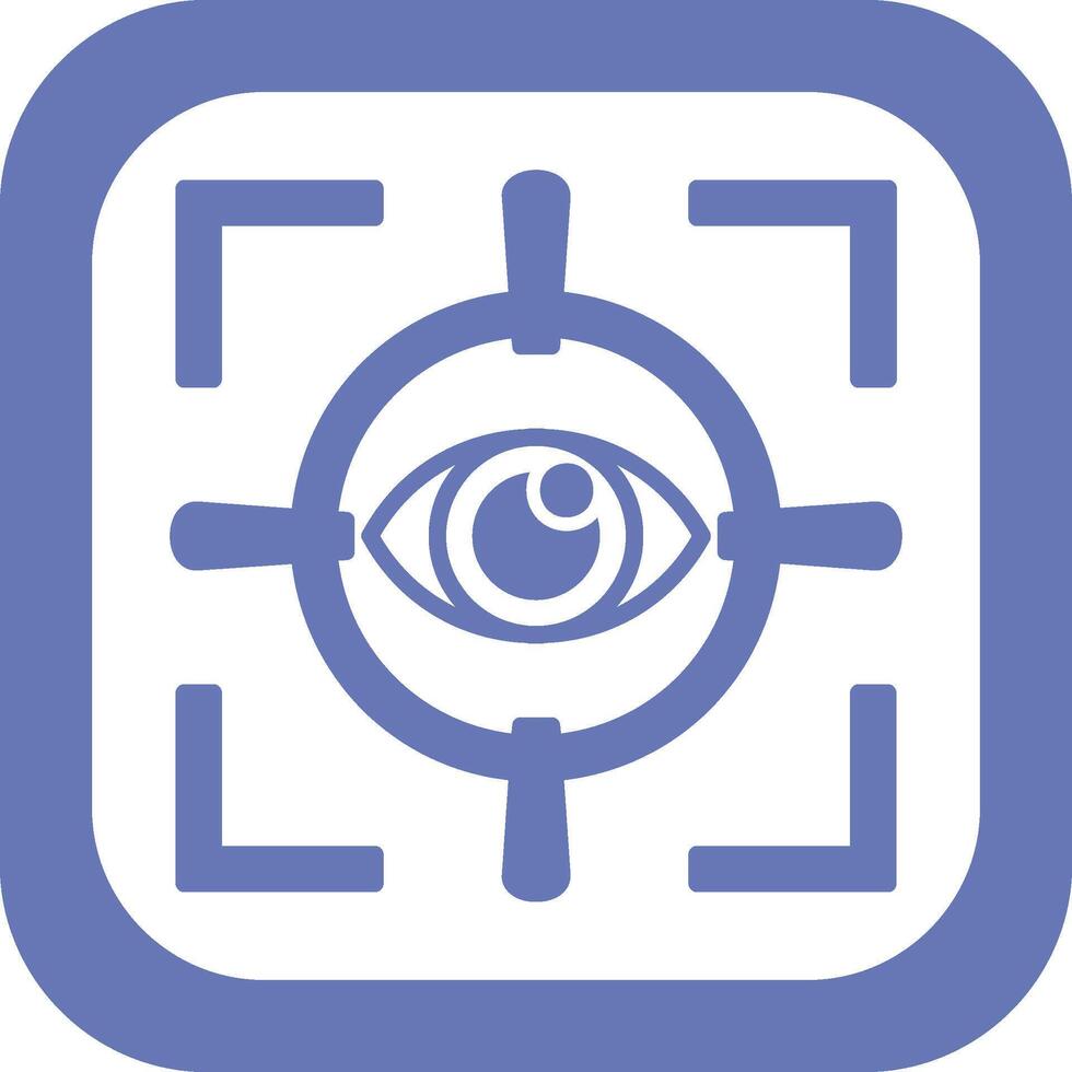 Eye Scan Vector Icon