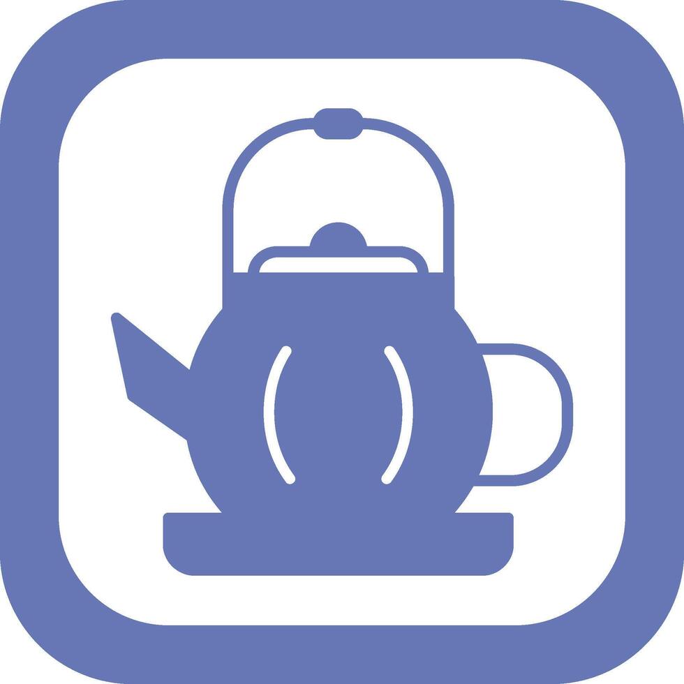 Tea Pot Vector Icon