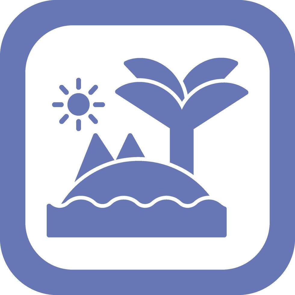 Island Vector Icon