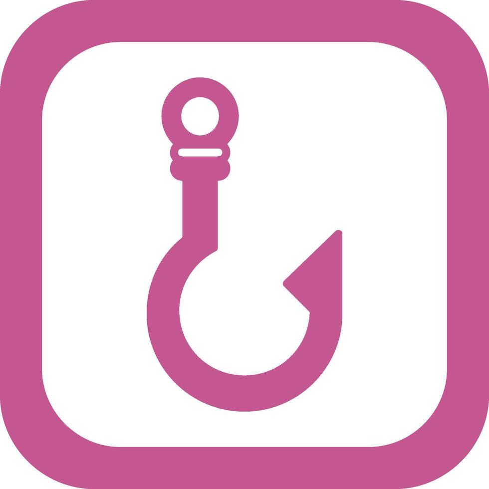 Fishing Hook Vector Icon