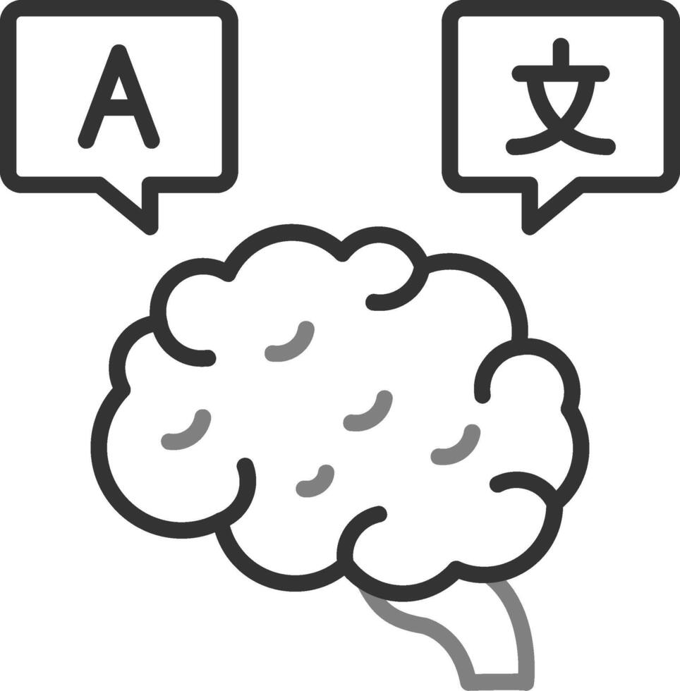 Linguistic Vector Icon