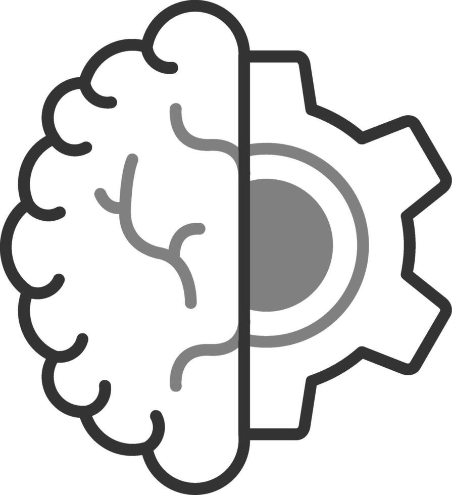 icono de vector de cerebro