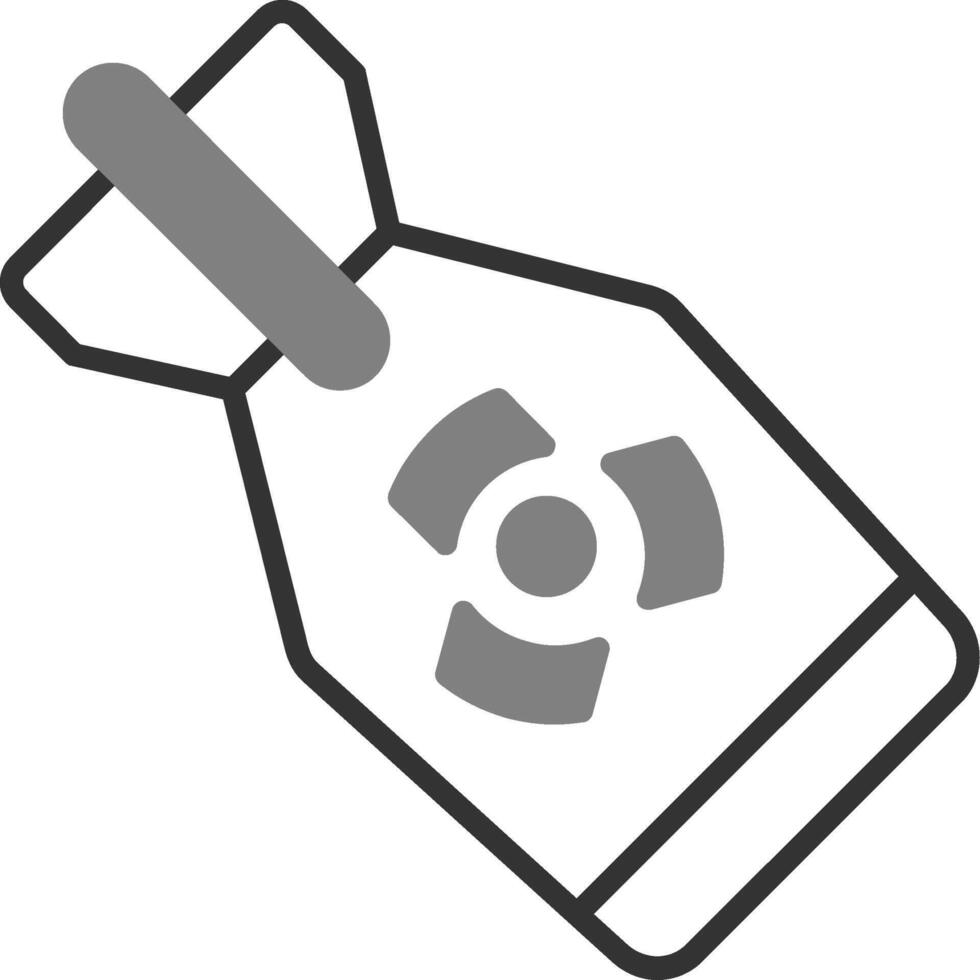 Nuclear Bomb Vector Icon