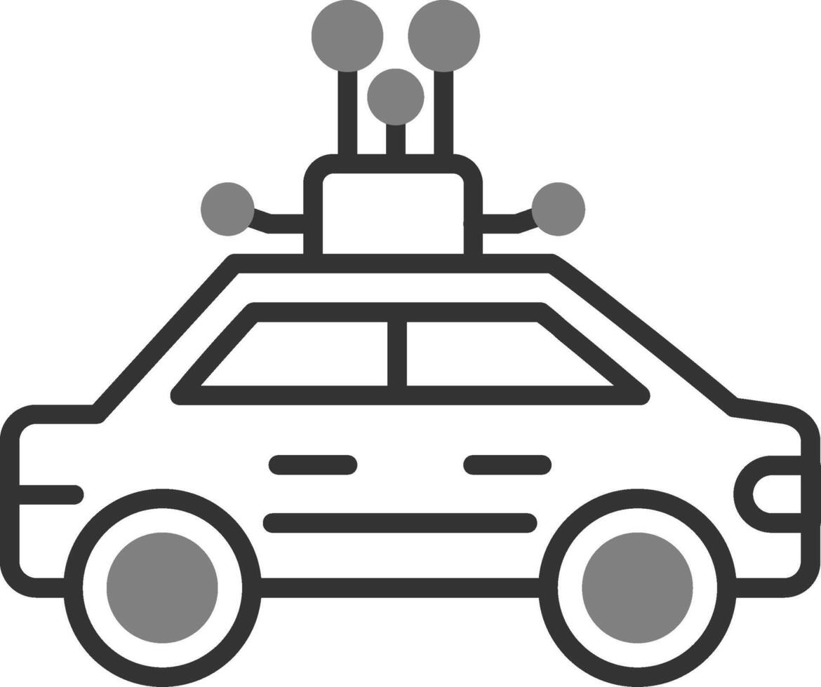 Smart Car Vector Icon