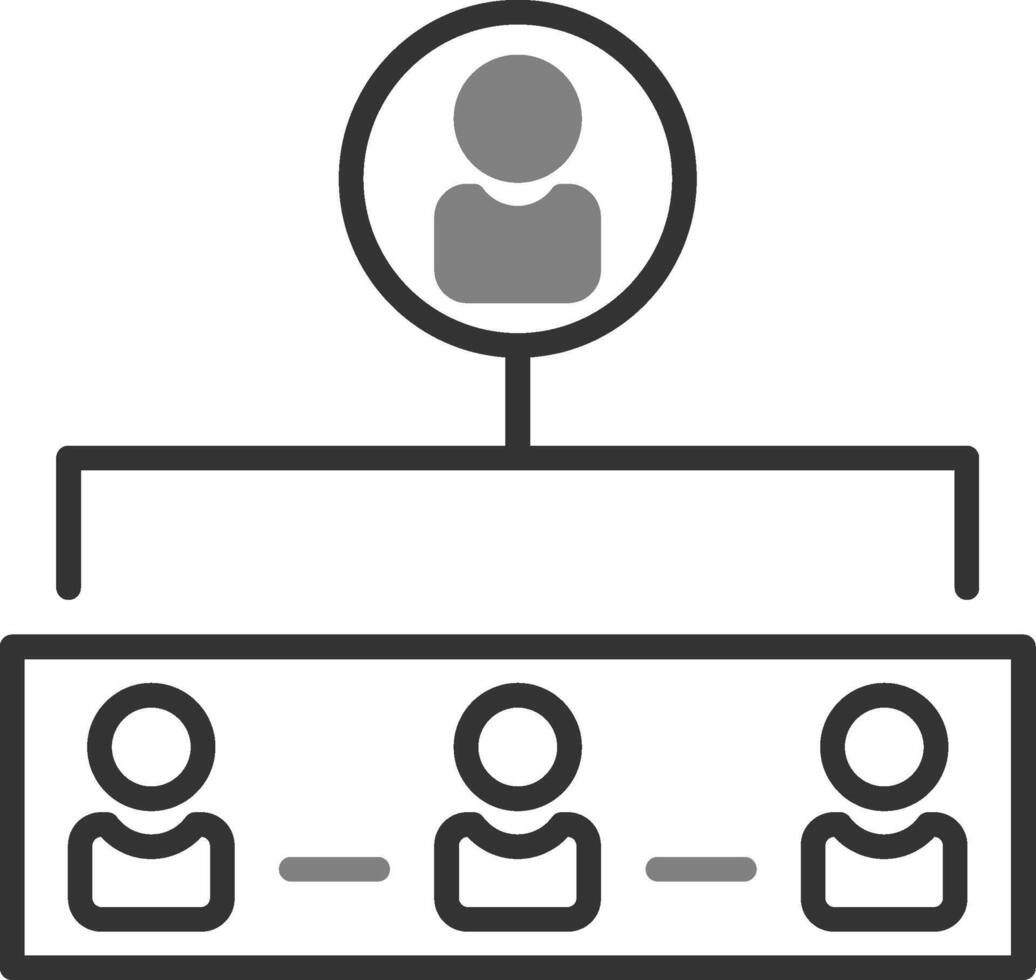 Hierarchy Vector Icon