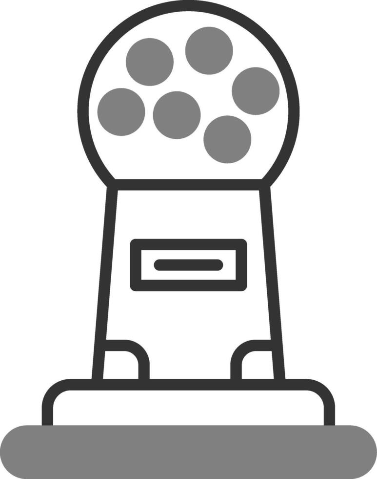 Gum Machine Vector Icon