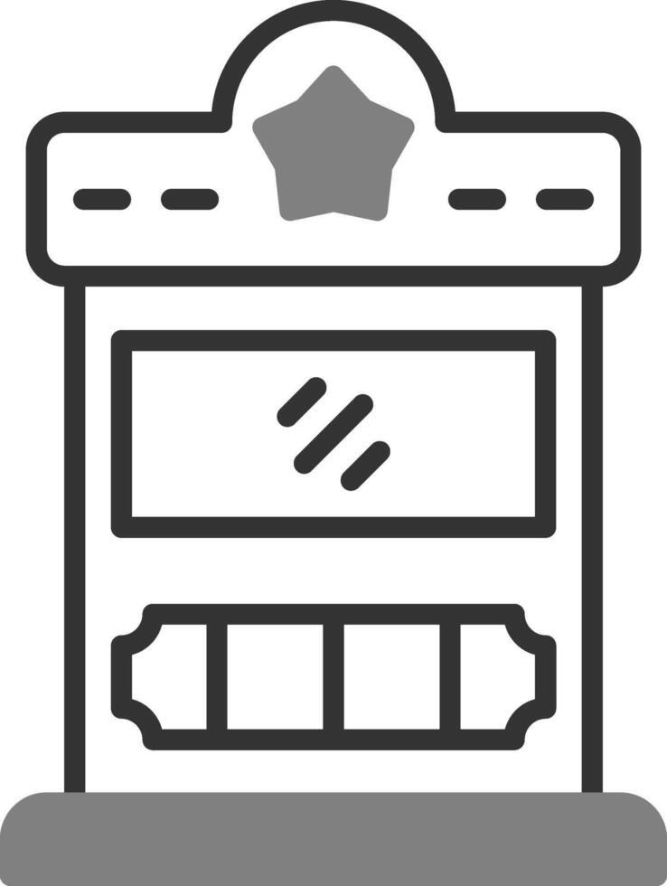 Ticket Box Vector Icon