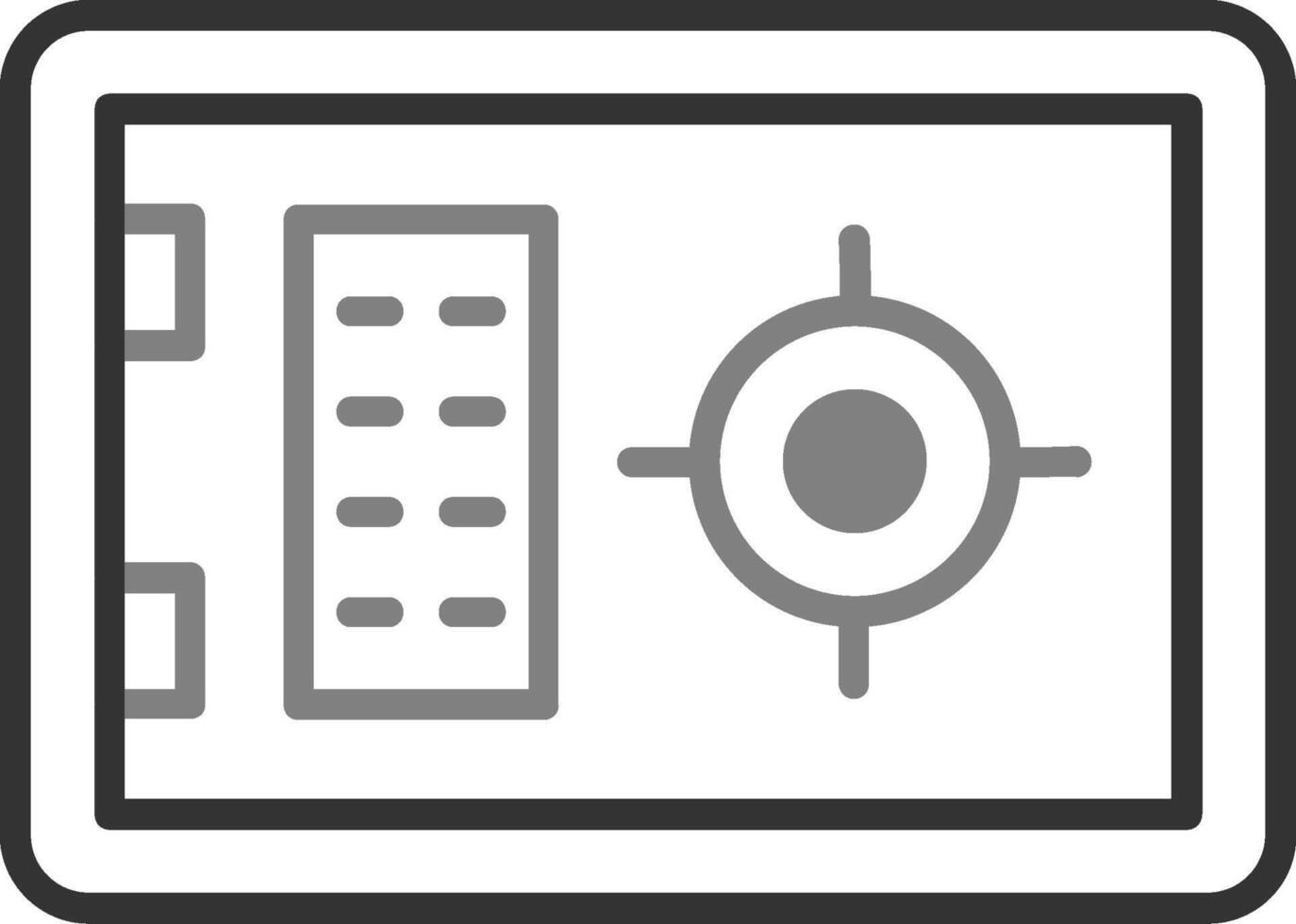 Safe Box Vector Icon