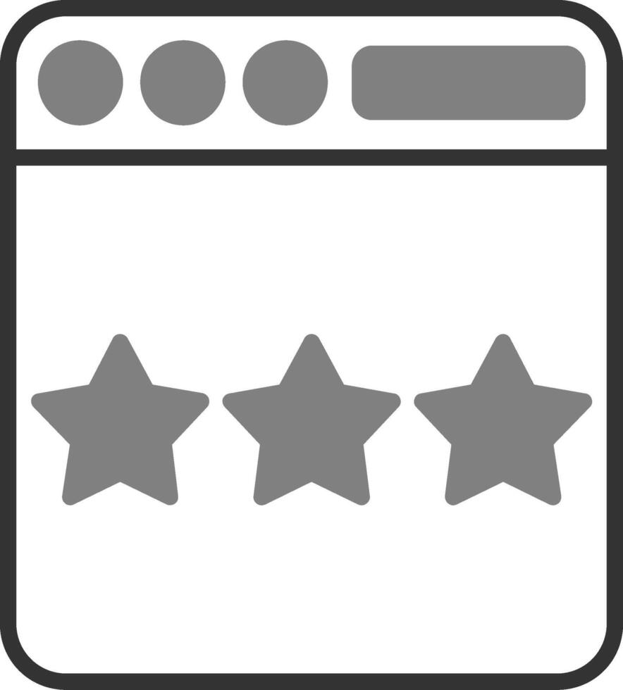 Rate Vector Icon