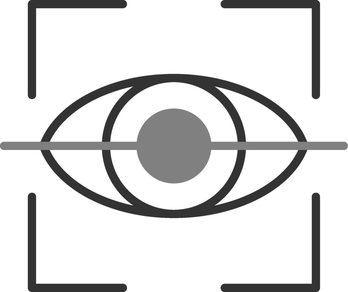 Retinal Scanner Vector Icon