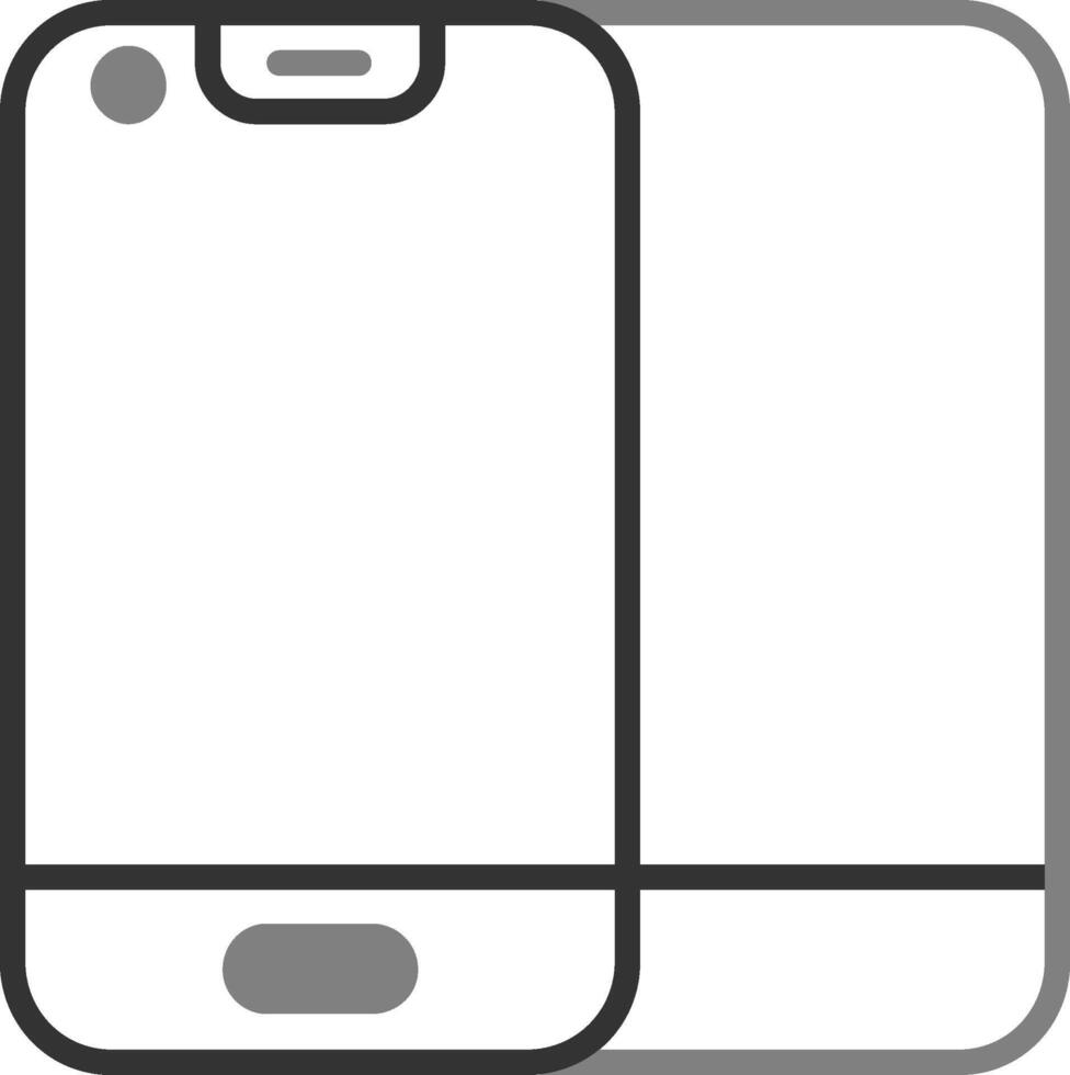 Foldable Phone Vector Icon